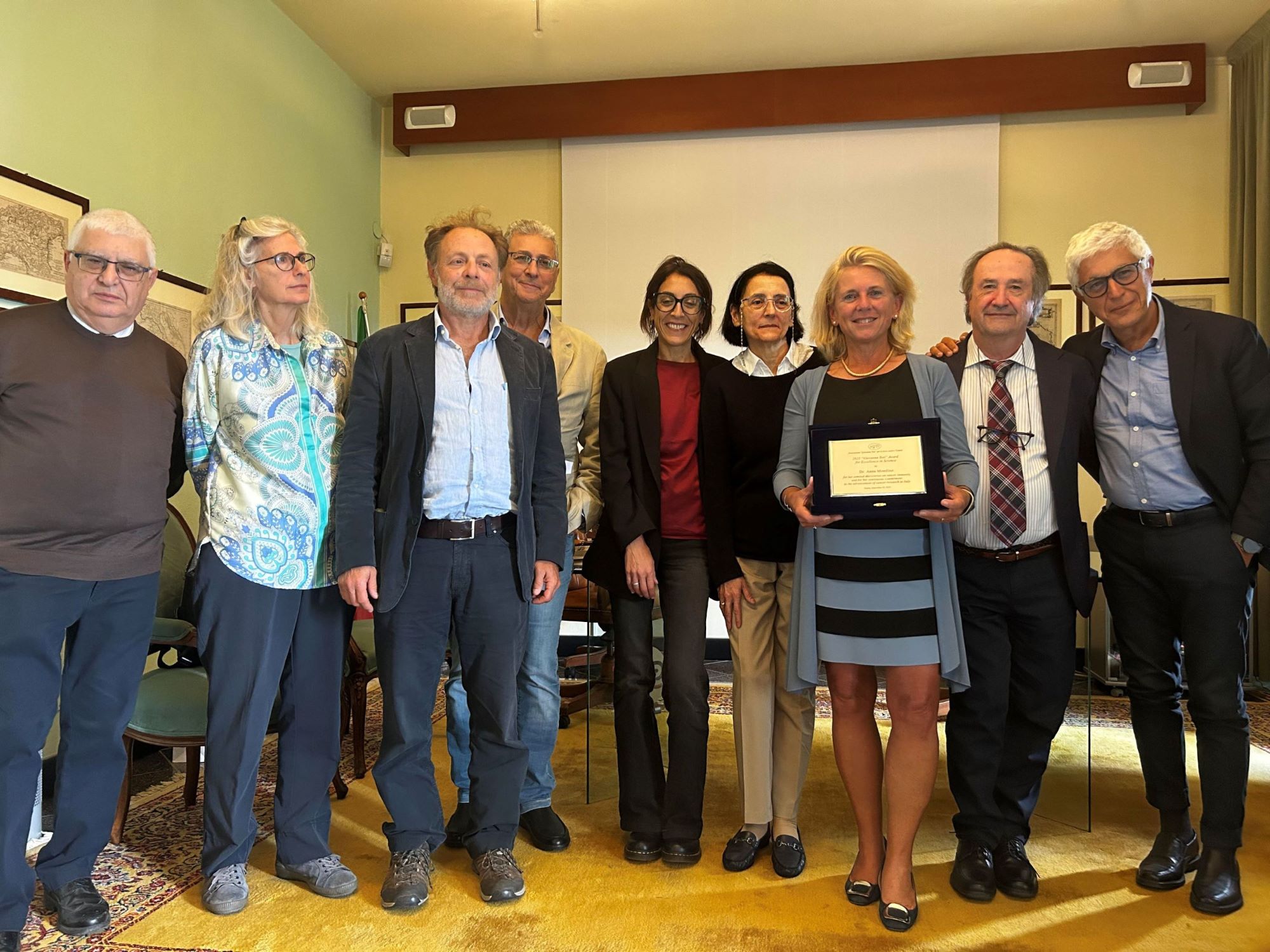 La Dott.ssa Mondino riceve il premio Excellence in Science dellAssocizione
